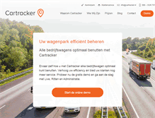 Tablet Screenshot of cartracker.nl